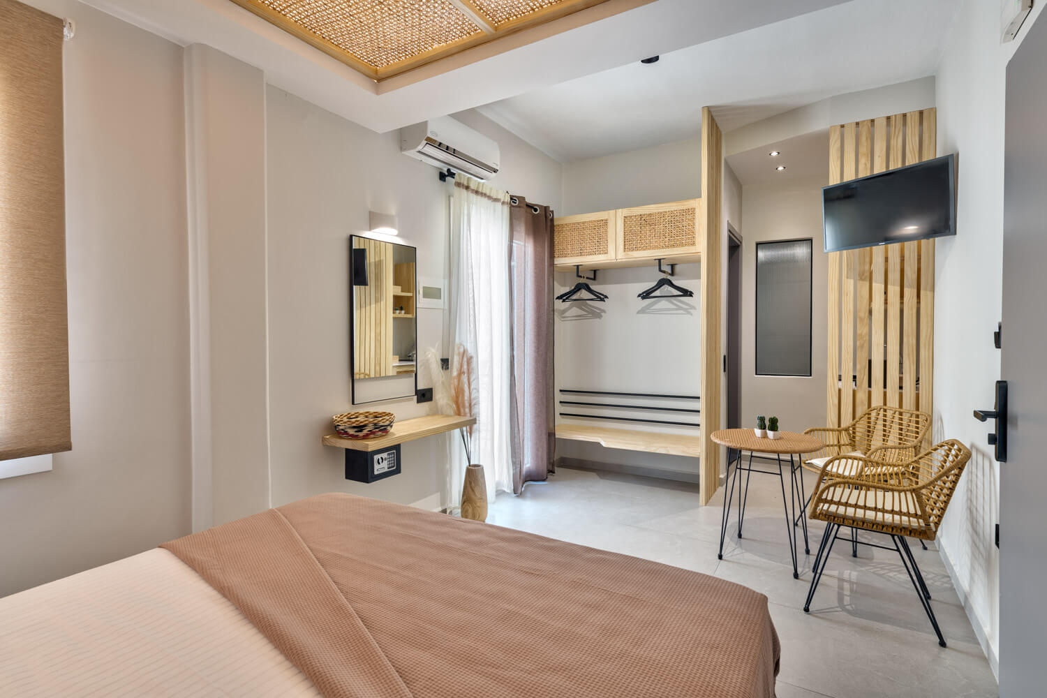 Boho style bedroom